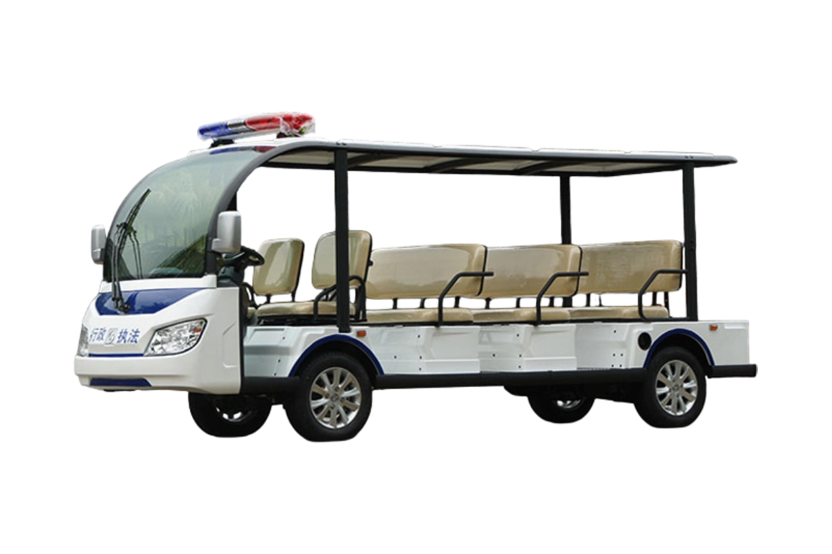 รถกอล์ฟไฟฟ้า 8 ที่นั่ง รุ่น Police-G11