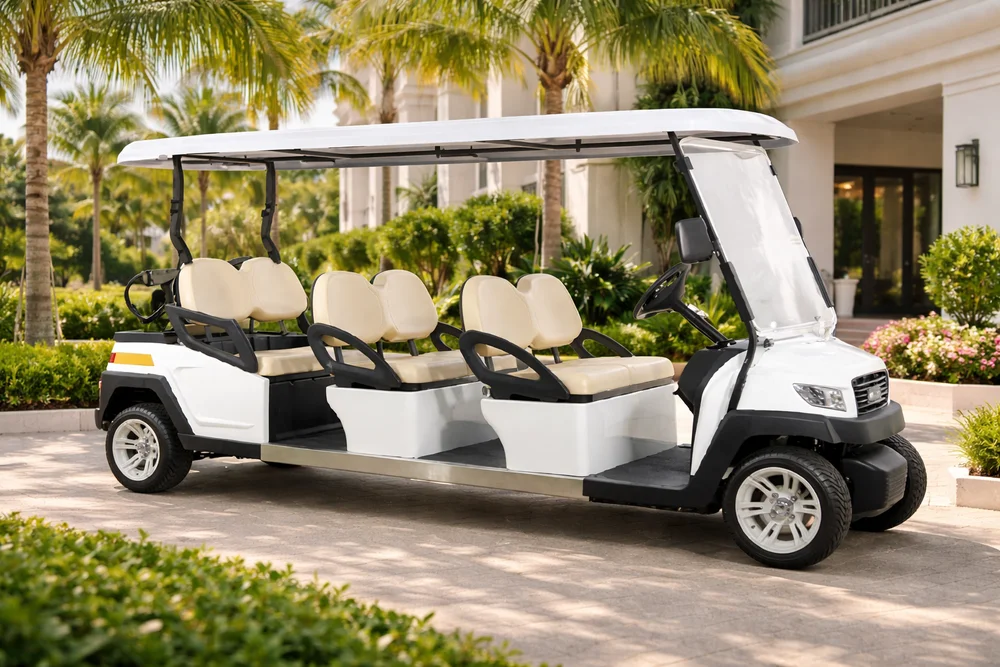 เช่ารถกอล์ฟ 6 ที่นั่งสำหรับโรงแรมคุ้มค่าอย่างไร?